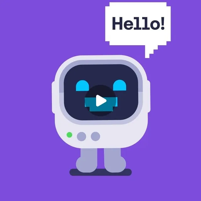 Full-body M1M0 robot greeting learners in an official campaign video