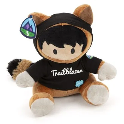 Astro plush toy sold by the official Salesforce Store