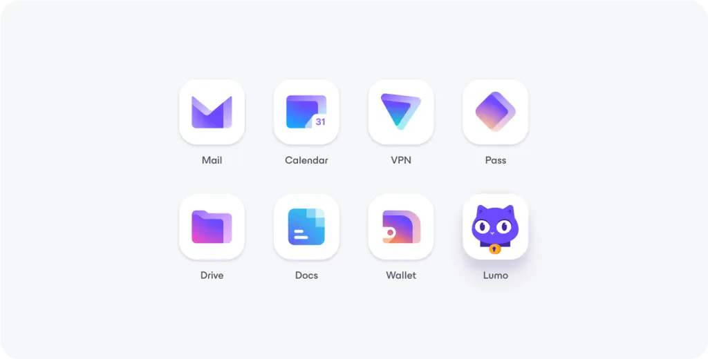 Lumo cat displayed on mobile product screens