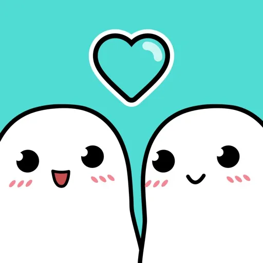 Boo's winking white ghost character