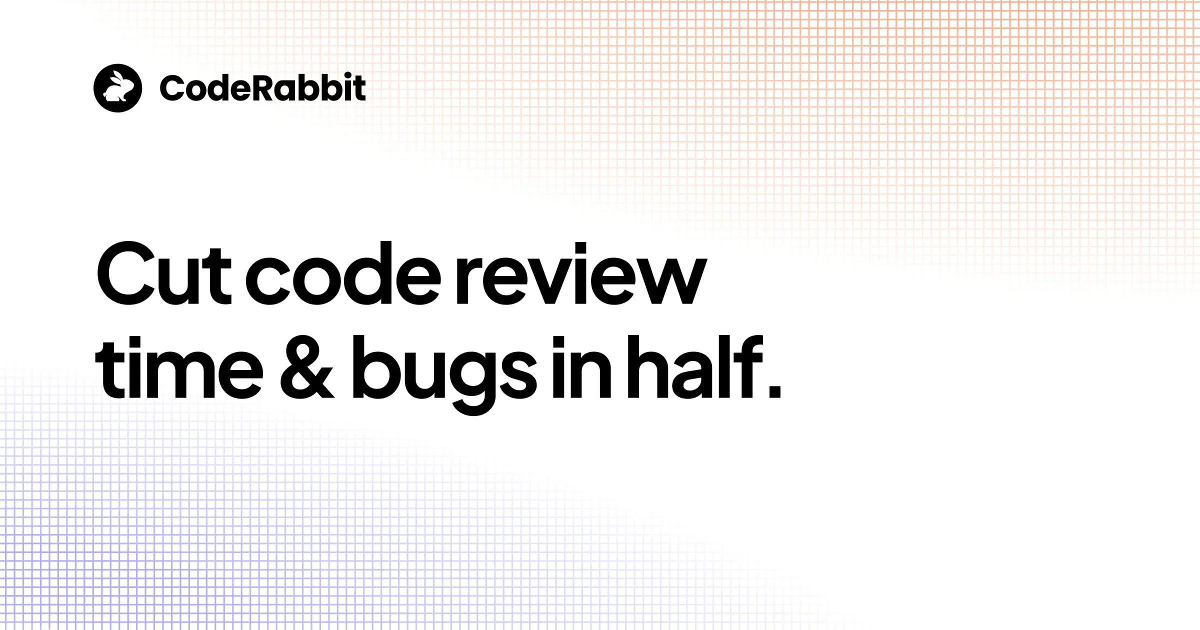 CodeRabbit's rabbit-head brand character