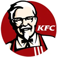 Colonel Harland Sanders in the KFC logo