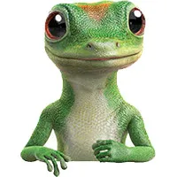 The green GEICO Gecko