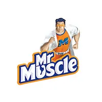 Mr. Muscle cleaning brand character