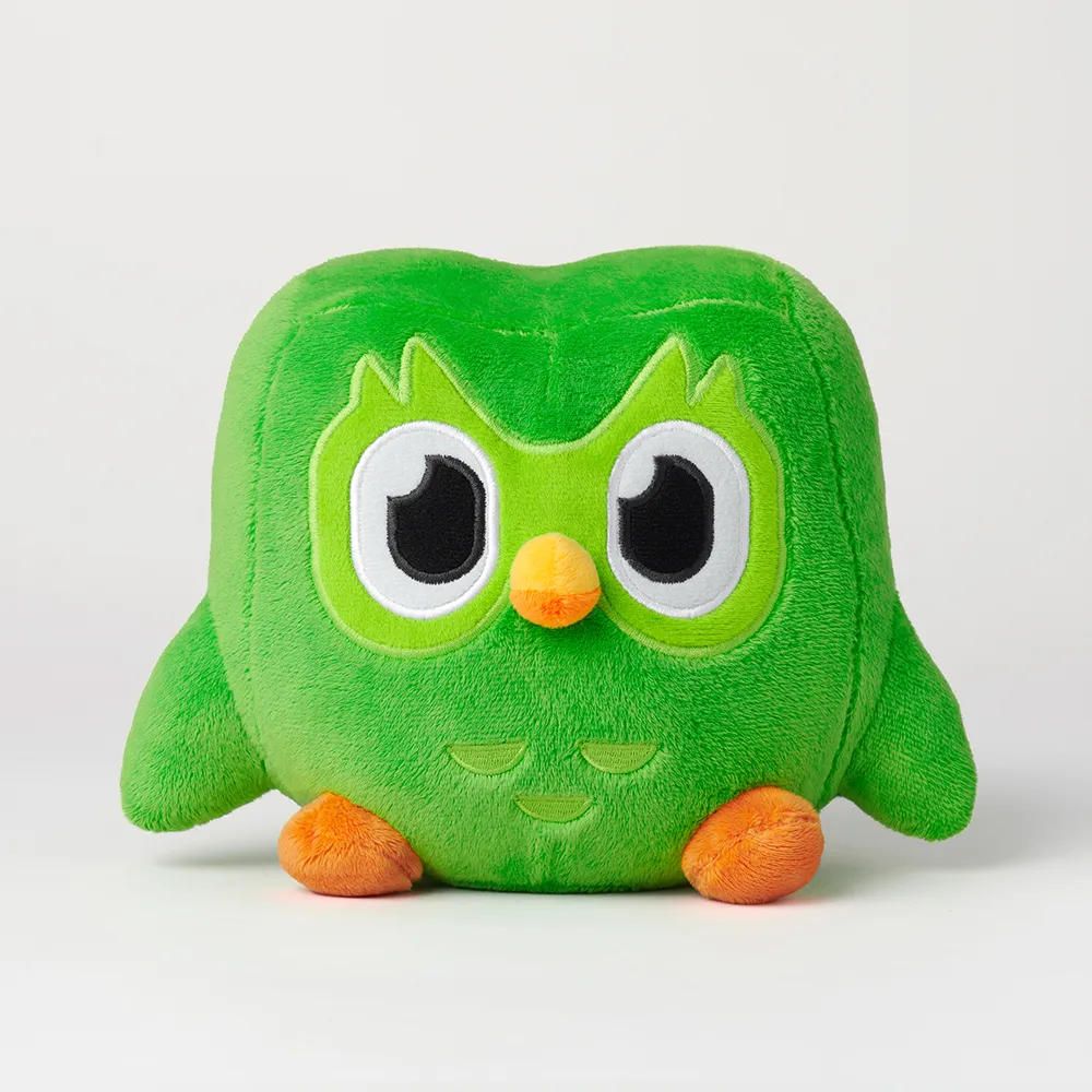 The official Duo the Owl plush toy