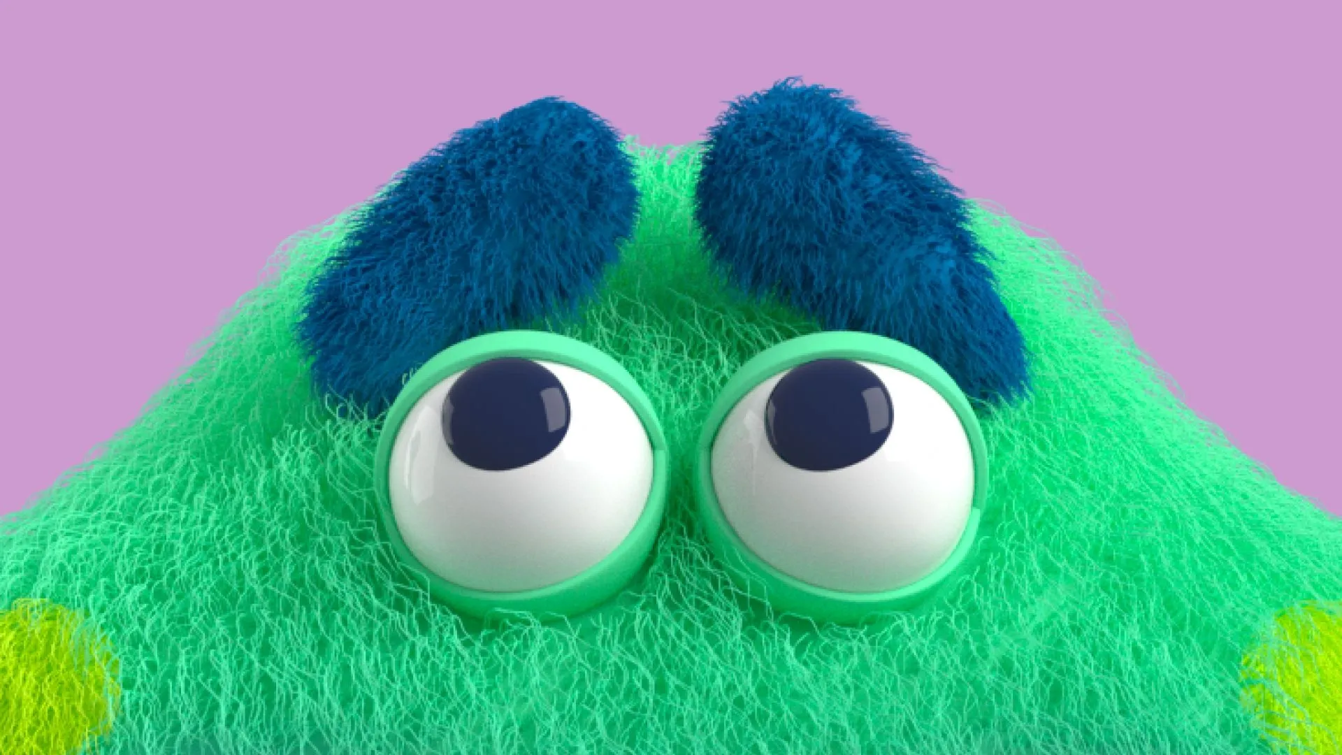 Microsoft Reflect's colorful Feelings Monster expressing gratitude