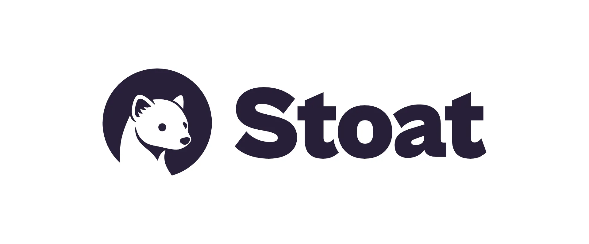 Toast, the stoat face inside Stoat's circular logo