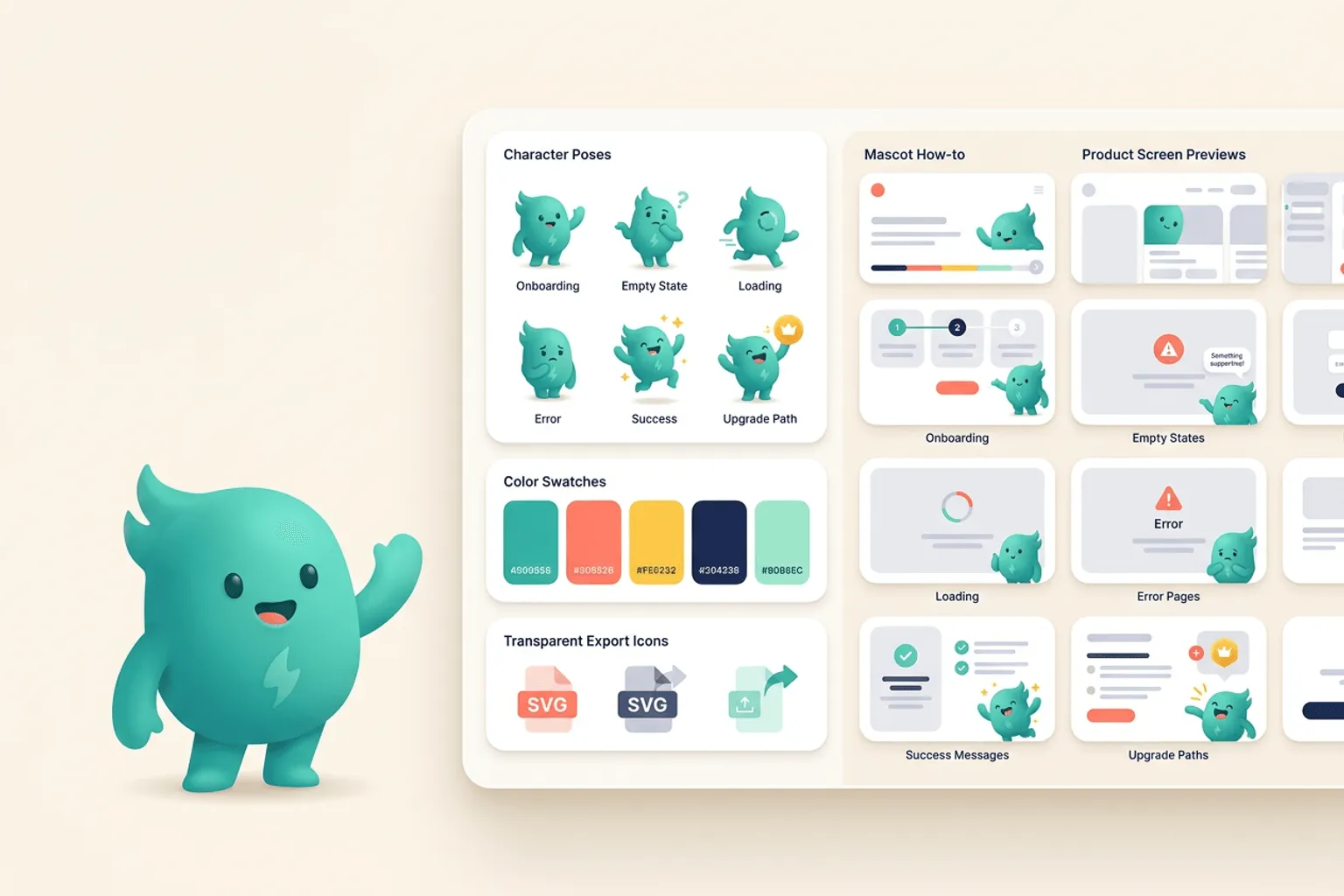 Where to Place a Mascot in Your App