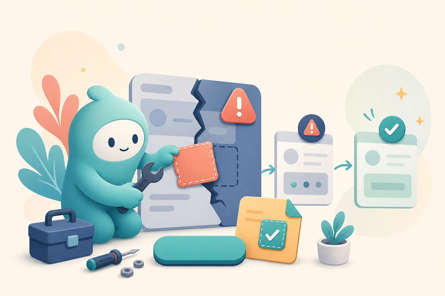 Error State Illustrations: How to Make Broken Product Moments Feel Helpful