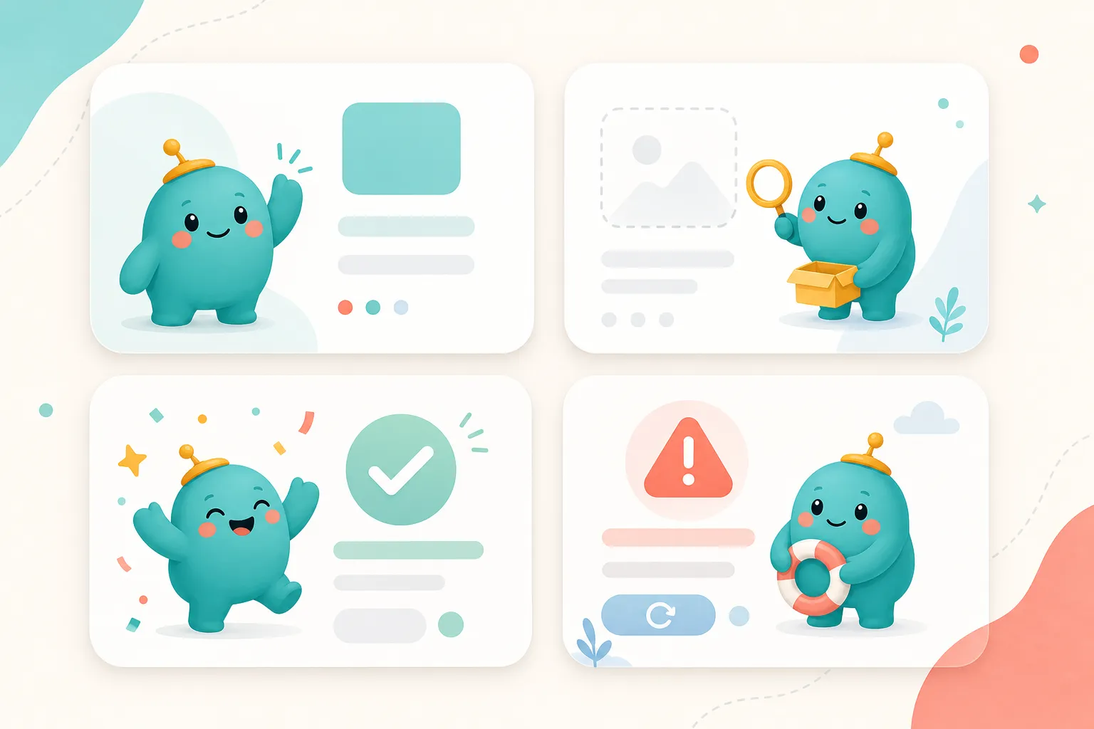 App Mascot Design: 12 Product Moments Where Characters Actually Help