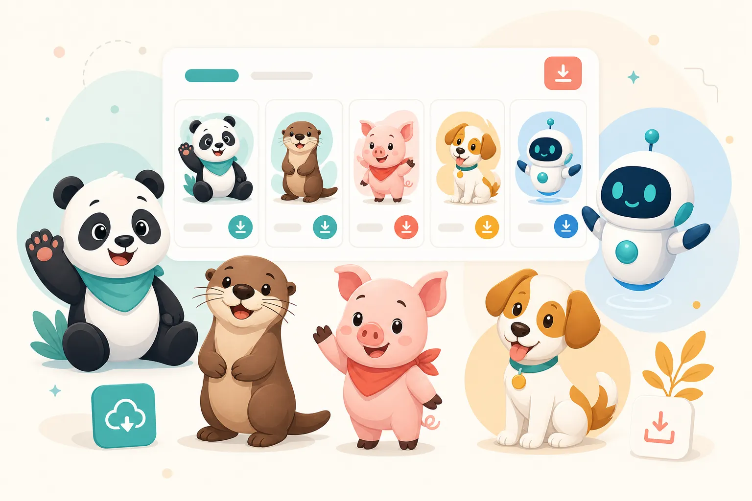Free SVG Mascots for Apps and Websites: A Practical Selection Guide
