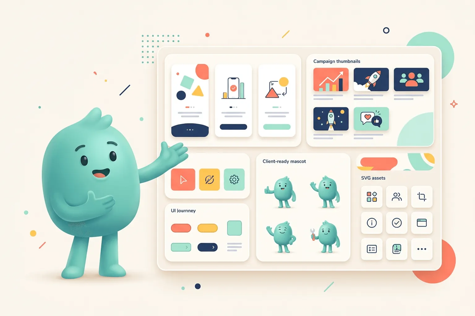 Mascots for App Founders: From Landing Page Hook to Product Companion
