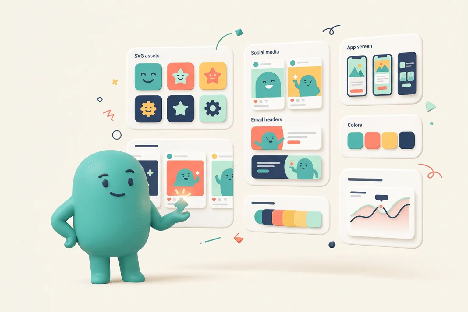 Mascots for Solopreneurs: A Friendly Brand System Without a Design Team