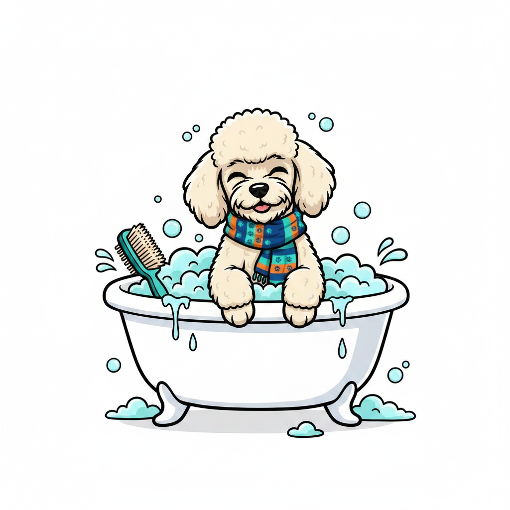 Salon Pup Bubble bath