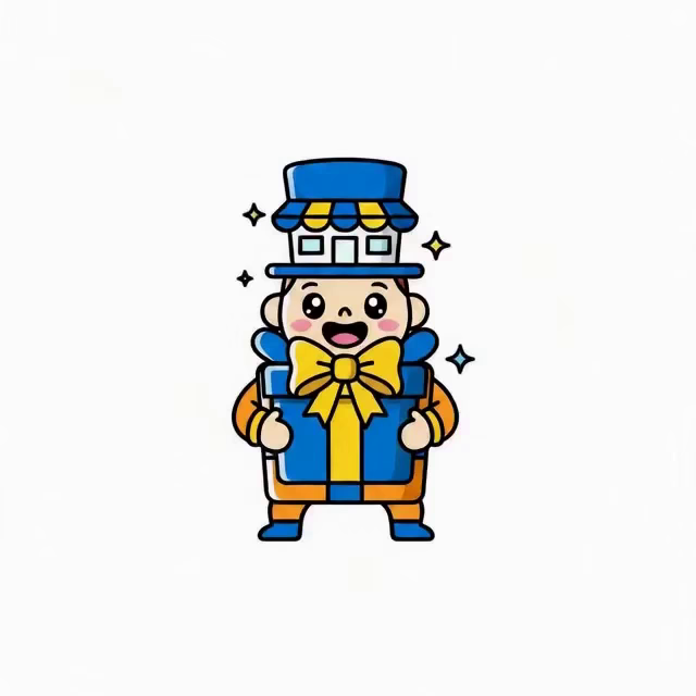 Toy Shop Spark mascot